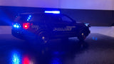 1/24 Gainesville, GA Police Ford Explorer w/ working lights