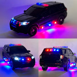 Unmarked Ford Explorer w/ working lights